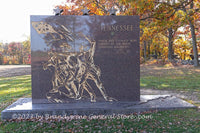 An original premium quality art print of Tennessee Monument on Seminary Ridge in Gettysburg National Military Park for sale by Brandywine General Store