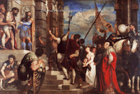 An archival premium Quality Art Print of Behold the Man or Ecco Homo painted by Venetian Renaissance artist Titian in 1543 for sale by Brandywine General Store