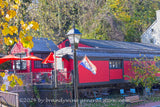 An original premium quality art print of Train Car Restaurant in Harpers Ferry Historical National Park for sale by Brandywine General Store