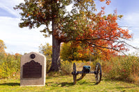 An original premium quality art print of Army of the Potomac John H. Butler Commander Monument in Gettysburg for sale by Brandywine General Store