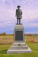 An original premium quality art print of Vermont Stannard's 13th Infantry monument on Cemetery Ridge in Gettysburg for sale by Brandywine General Store