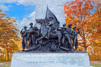 An original premium quality art print of Virginia Monument to Her Sons on Seminary Ridge in Gettysburg National Military Park for sale by Brandywine General Store