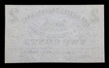 An obsolete two cents scrip from Pat Kelley's Restaurant and Livery Stable in West Troy New York dated Jan 20th, 1863 for sale by Brandywine General Store reverse of bill