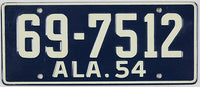 1954 Wheaties toy license plate used in cereal promotion