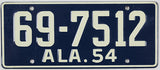 1954 Wheaties toy license plate used in cereal promotion