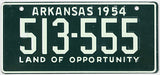 1954 toy wheaties license plate used in their cereal promotion