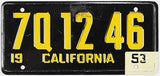195 California Wheaties toy license plate used for cereal promotion