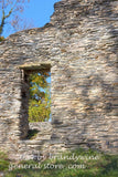 art print of door to nowhere in St. John's Church ruins in Harpers Ferry WV
