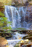 art print of Elakala Falls on Shay's Run in WV Blackwater Falls park