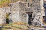 view of inside the ruins of St. John's Church in Harpers Ferry WV