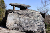 art print of close up view of Jefferson Rock in Harpers Ferry WV