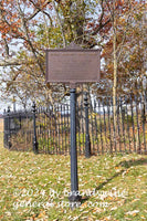 art print of Massachusetts 15th Infantry sign in Gettysburg National military park