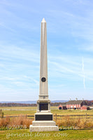 art print of the Minnesota 1st Regular Volunteers Monument in Gettysburg