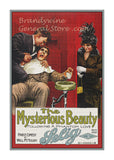 art print of 19114 movie poster The Mysterious Beauty with man in dentist's chair