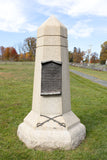  art print of Pennsylvania 6th Cavalry Lancers monument in Gettysburg national military park 