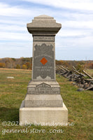 art print of Pennsylvania 99th Volunteers monument in Gettysburg national park