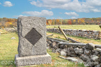 art print of PA Collis Zouaves monument in Gettysburg National Park