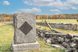 art print of PA Collis Zouaves monument in Gettysburg National Park