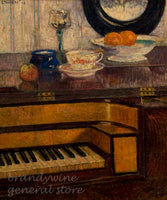 art print of After the Mourning a still life by Belgian artist Louis Thevenet