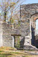art print of inside corner of St. John's Church ruins in Harpers Ferry WV
