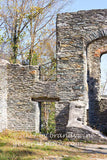 art print of inside corner of St. John's Church ruins in Harpers Ferry WV