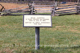 Wade Hampton of South Carolina marker at Manassas National Battlefield Park