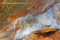 art print of Waterfall Going Through a Red Canyon
