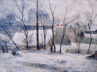 An archival premium quality art print of A Winter Landscape painted by Paul Gauguin in  1879 for sale by Brandywine General Store
