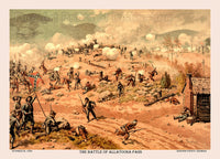 An archival premium Quality Art Print of The Battle of Allatoona Pass which was fought on October 04, 1864 for sale by Brandywine General Store