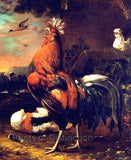 An archival premium Quality Print of Rooster attr to Jan van Oolen for sale by Brandywine General Store