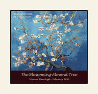 An archival premium Quality art Poster of Blossoming Almond Tree by Vincent Van Gogh for sale by Brandywine General Store
