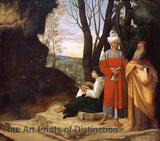 The Three Philosophers by Giorgione Art Print