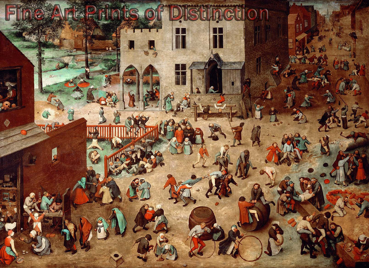 Children's Games by Pieter Breugel the Elder