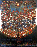 An archival premium quality folk art Print of The Tree of Life by Seraphine Louis for sale by Brandywine General Store