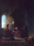 An archival premium Quality art Print of Anna and the Blind Tobit by Rembrandt for sale by Brandywine General Store