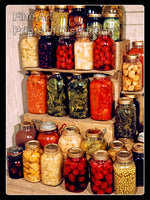 An archival premium quality art print of a 1940 Home Canning print that you won't find everywhere for sale by Brandywine General Store