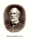 An archival premium Quality art print of an 1870 Portrait of General Robert E. Lee for sale by Brandywine General Store