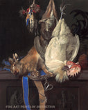 Still Life with Dead Game by Willem van Aelst Premium Art Print