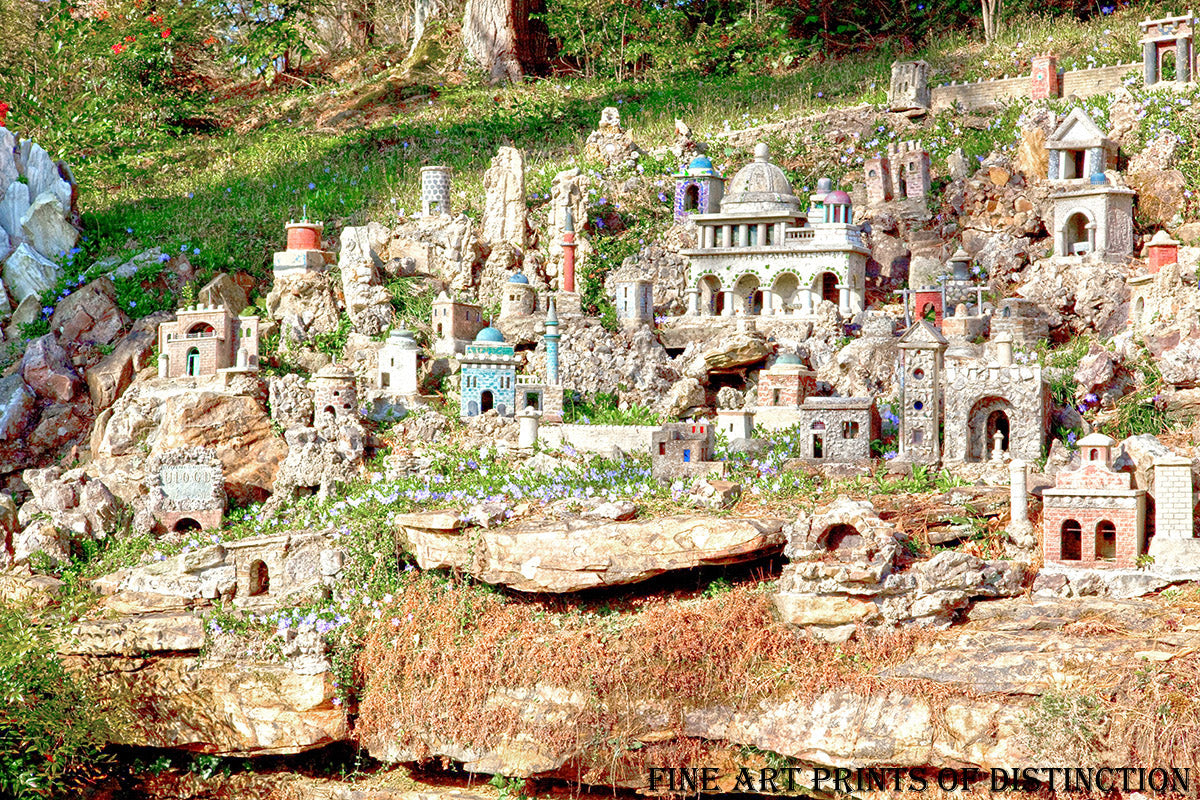 Ave Maria Grotto by Brother Joseph Zoettl art print