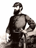 An archival premium Quality art Print of Thomas J. Stonewall Jackson three quarters portrait for sale by Brandywine General Store