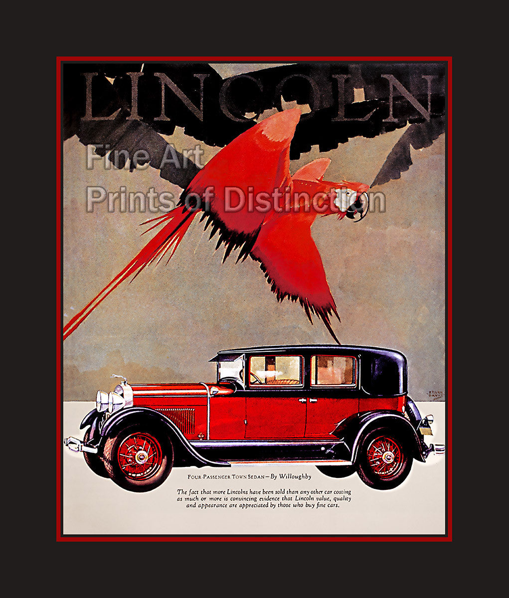 1928 Lincoln Town Sedan