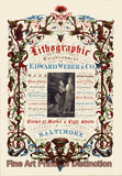 Edward Weber Lithographers Advertisement