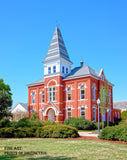 Hargis Hall at Auburn University in Alabama art print