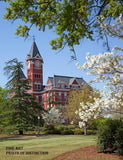 Samford Hall in Springtime at Auburn University art print