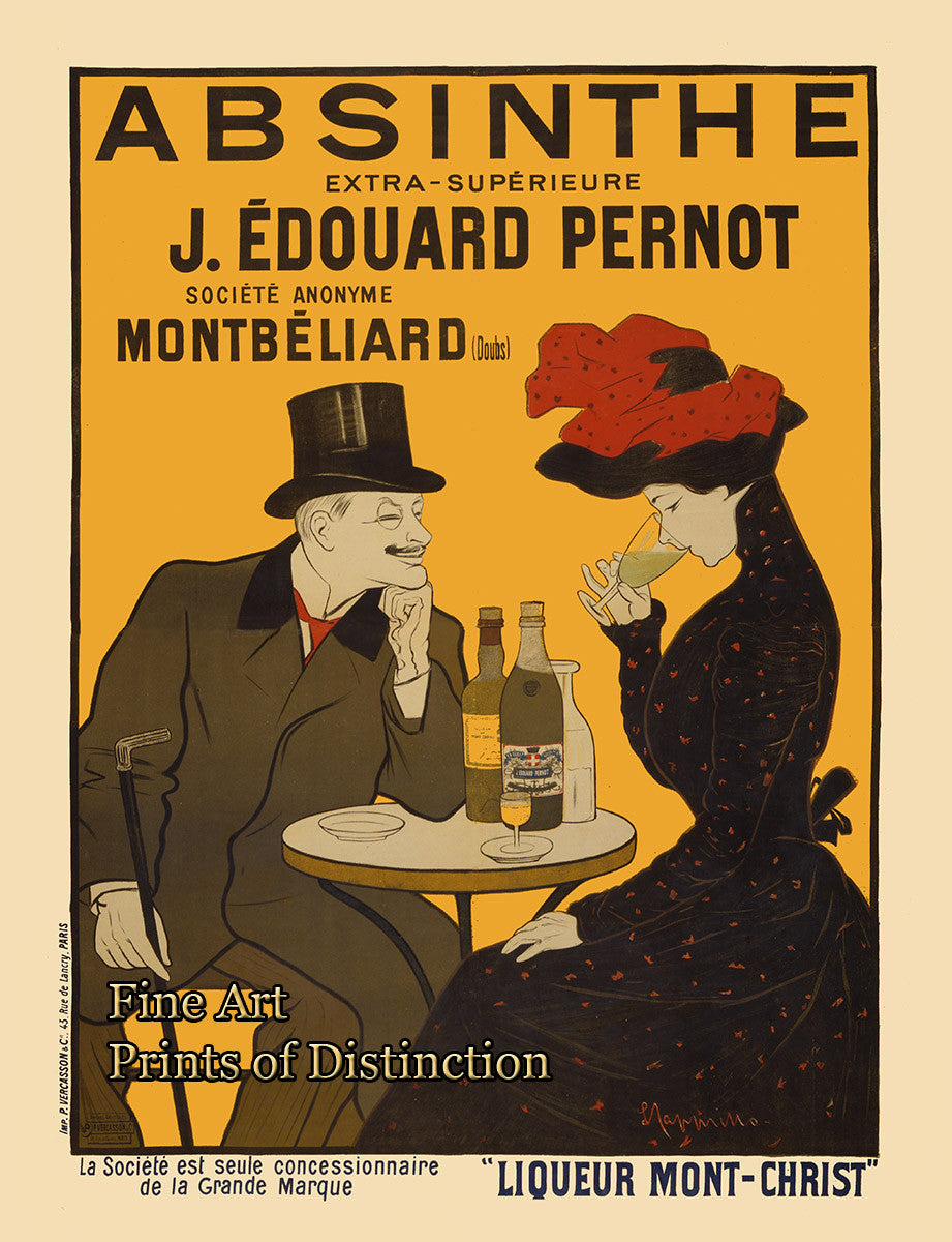 Absinthe French Advertising Poster