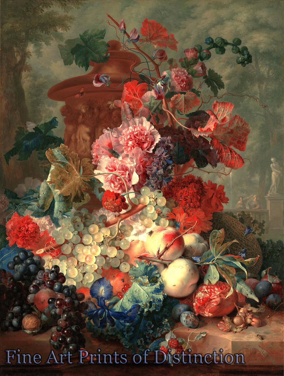 Fruit Piece by Jan van Huysum