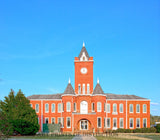 Coffee County Courthouse in Elba, Alabama Art Print