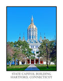State Capitol Building at Hartford Connecticut poster print