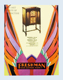 Freshman Ultimate Radio advertisement art print