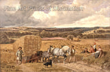 An archival premium quality art Print of The Harvest by John Frederick Herring for sale by Brandywine General Store
